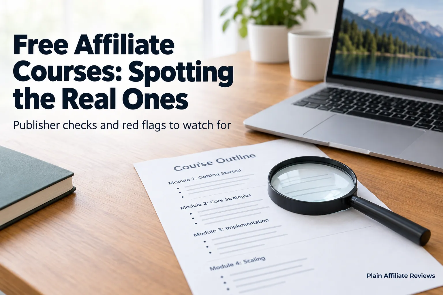 Free Affiliate Marketing Course Downloads: Legitimate Sources and Red Flags